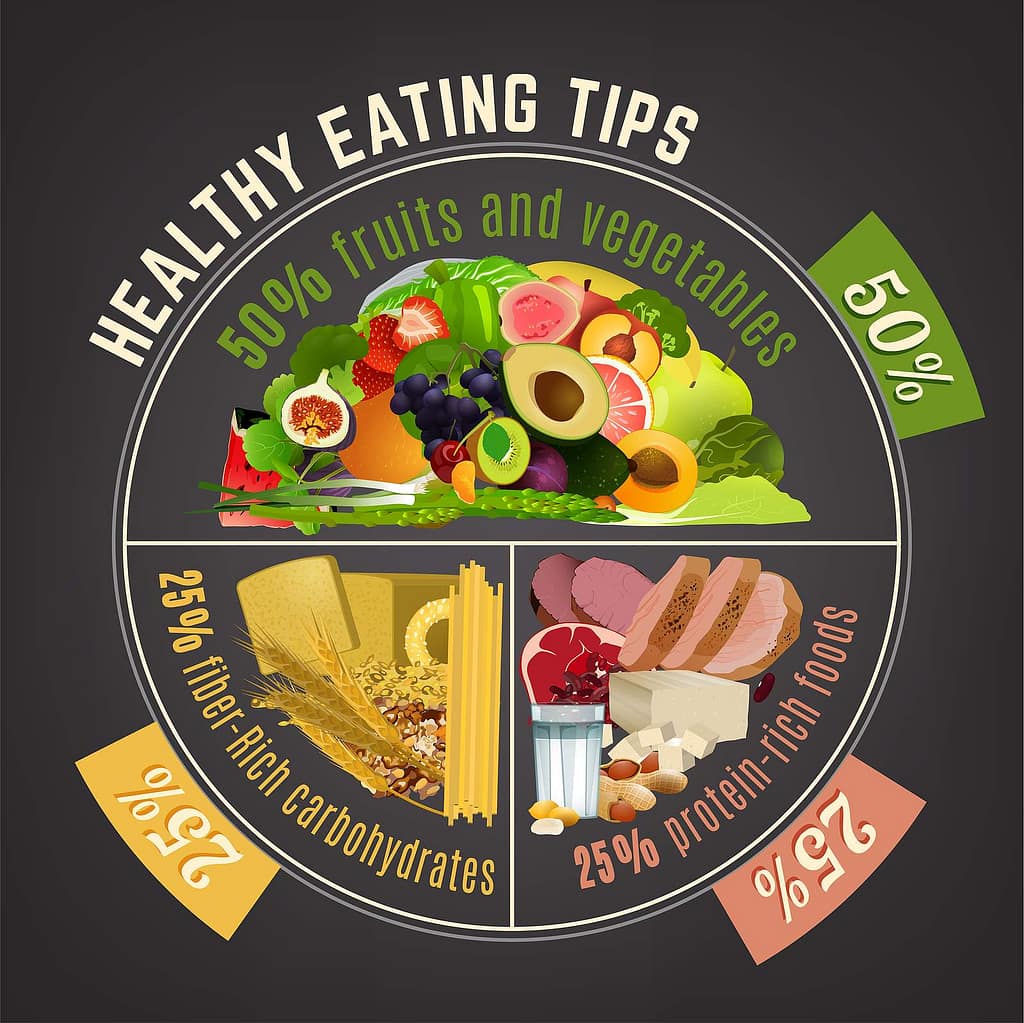 Heathy Eating Tips For How To Lose Weight Naturally Diagram