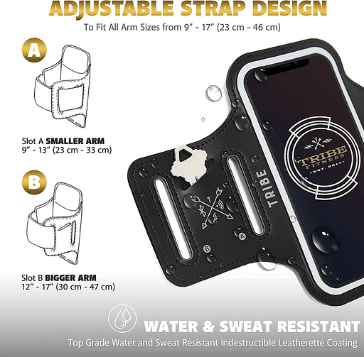 Tribe Water Resistant Cell Phone Armband