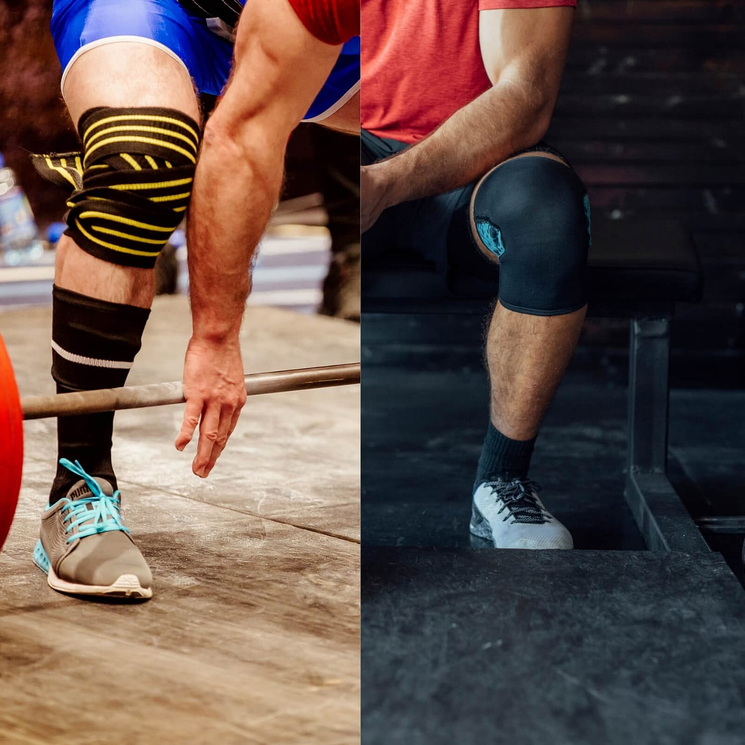 Knee Wraps vs Knee Sleeves for Squatting