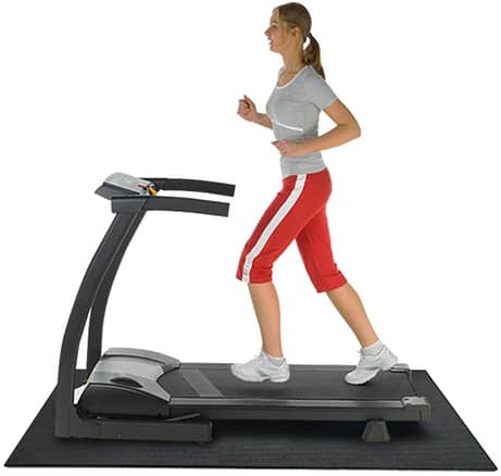 rubber cal treadmill mat for home exercise equipment