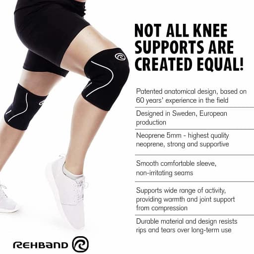 Rehband Rx Knee Support 5mm for running