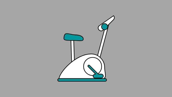exercise bike icon