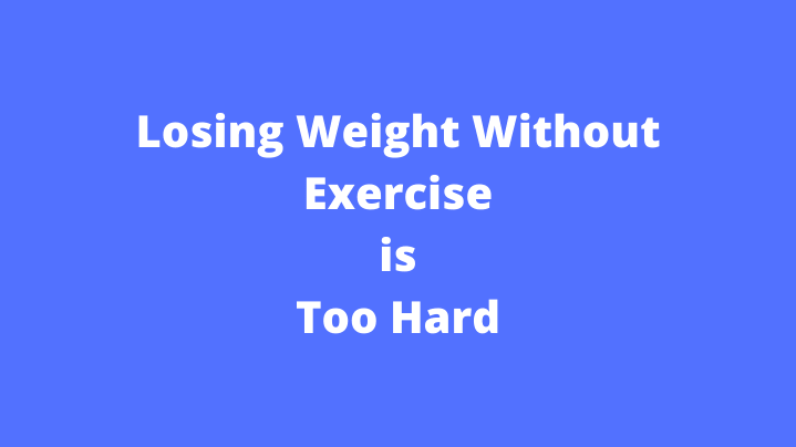 Working out to lose weight doesn't have to be hard