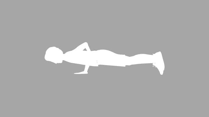 man doing pushups to build muscle fast