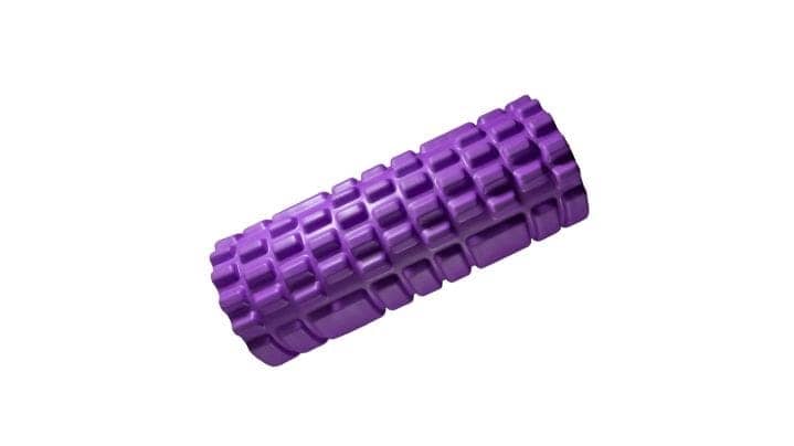 a purple foam roller for pain relief