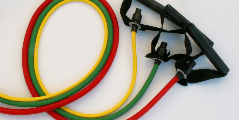 Resistance Bands for Building Muscle at Home