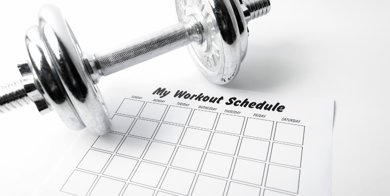 what is a good workout schedule