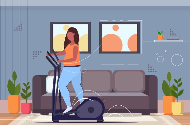 Can You Lose Weight By Just Exercising at Home?